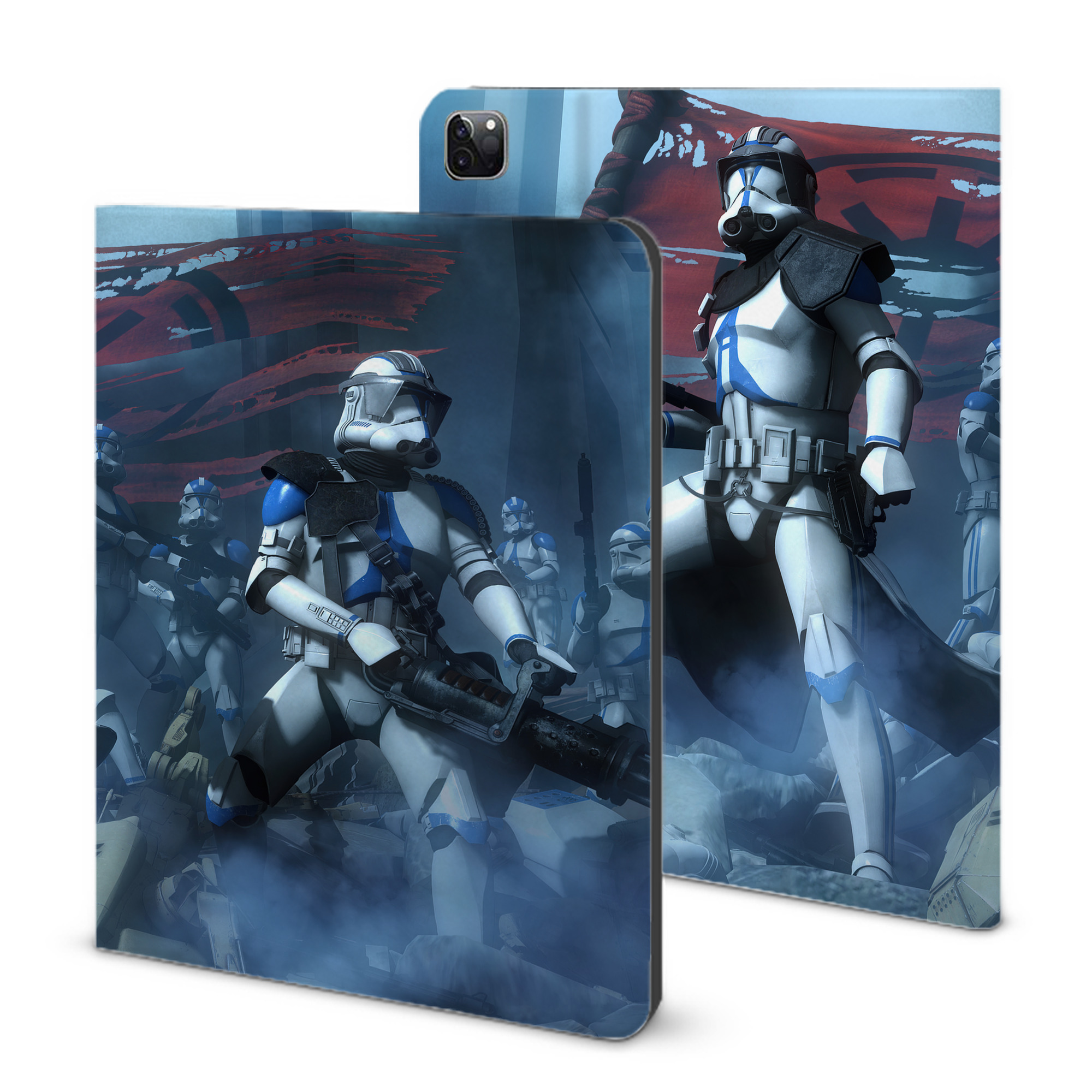 （画像用） スター・ウォーズ Star Wars IPad ケース ブック型 PUレザー TPU 耐衝撃 軽量 薄型 ペン収納なし 全面保護 IPad 各モデル対応